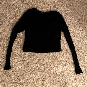 Brandy Melville black long sleeved shirt